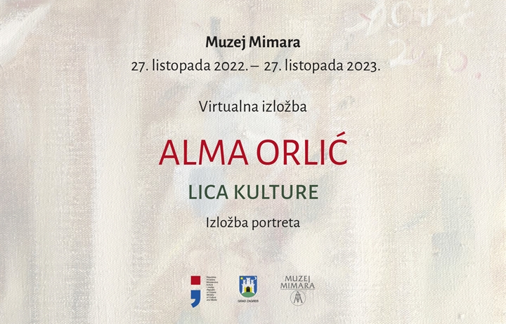 Alma Orlić - Lica kulture - izložba portreta